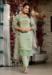 Picture of Wonderful Silk Dark Sea Green Readymade Salwar Kameez