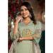 Picture of Wonderful Silk Dark Sea Green Readymade Salwar Kameez