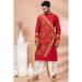 Picture of Fine Chiffon Dark Red Kurtas