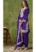 Picture of Ravishing Silk Purple Straight Cut Salwar Kameez