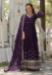 Picture of Delightful Georgette Purple Readymade Gown