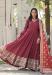 Picture of Beauteous Georgette Brown Readymade Gown