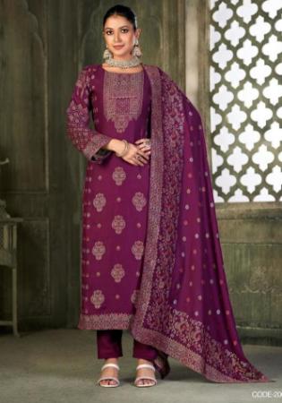 Picture of Amazing Chiffon Sienna Straight Cut Salwar Kameez