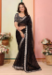 Picture of Beautiful Silk Black Saree