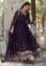 Picture of Radiant Georgette Purple Readymade Gown