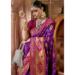 Picture of Enticing Silk Dark Orchid Saree