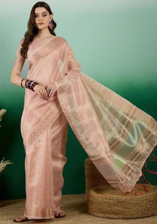 Picture of Radiant Organza Pink Saree