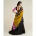 Picture of Enticing Rayon & Georgette & Silk Black Lehenga Choli