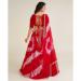 Picture of Rayon & Georgette & Silk Dark Red Lehenga Choli