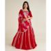 Picture of Rayon & Georgette & Silk Dark Red Lehenga Choli