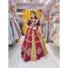 Picture of Elegant Rayon Fire Brick Readymade Lehenga Choli