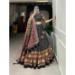 Picture of Resplendent Silk Black Lehenga Choli