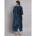 Picture of Chiffon Midnight Blue Readymade Salwar Kameez