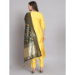 Picture of Sublime Silk Yellow Readymade Salwar Kameez