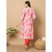 Picture of Radiant Rayon Pink Kurtis & Tunic