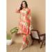 Picture of Fine Chiffon Salmon Kurtis & Tunic