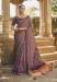 Picture of Superb Satin & Silk Purple Saree