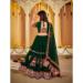 Picture of Fascinating Georgette Dark Green Lehenga Choli