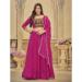 Picture of Statuesque Georgette Pale Violet Red Lehenga Choli