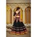 Picture of Pretty Georgette Black Lehenga Choli