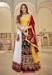 Picture of Marvelous Georgette White Lehenga Choli