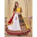 Picture of Marvelous Georgette White Lehenga Choli