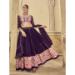 Picture of Magnificent Georgette Purple Lehenga Choli