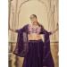 Picture of Magnificent Georgette Purple Lehenga Choli