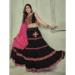 Picture of Elegant Georgette Black Lehenga Choli