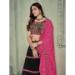 Picture of Elegant Georgette Black Lehenga Choli