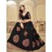 Picture of Elegant Georgette Black Lehenga Choli