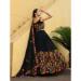 Picture of Enticing Georgette Black Lehenga Choli