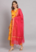 Picture of Cotton & Silk Coral Readymade Salwar Kameez