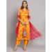 Picture of Cotton & Silk Coral Readymade Salwar Kameez