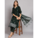 Picture of Cotton & Silk Sea Green Readymade Salwar Kameez