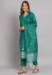 Picture of Cotton & Silk Sea Green Readymade Salwar Kameez