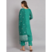 Picture of Cotton & Silk Sea Green Readymade Salwar Kameez