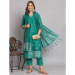 Picture of Cotton & Silk Sea Green Readymade Salwar Kameez