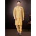 Picture of Pleasing Silk Light Yellow Kurtas