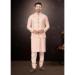 Picture of Wonderful Silk Misty Rose Kurtas