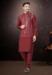 Picture of Fascinating Silk Maroon Kurtas