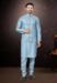 Picture of Ideal Silk Light Slate Grey Kurtas