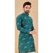 Picture of Splendid Cotton Teal Kurtas