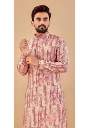 Picture of Superb Cotton Rosy Brown Kurtas