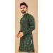 Picture of Shapely Cotton Sea Green Kurtas