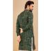 Picture of Shapely Cotton Sea Green Kurtas