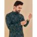 Picture of Lovely Cotton Midnight Blue Kurtas