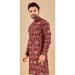 Picture of Well Formed Cotton Fire Brick Kurtas