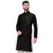 Picture of Stunning Chiffon Black Kurtas