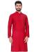 Picture of Well Formed Chiffon Crimson Kurtas